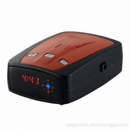 Car Radar Detector with LED Display, English Voice and VCO Technology